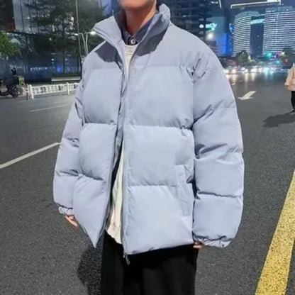 Semir Down Jacket Men's 2025 Winter New Three proof Short Couple Bread Jacket Warm and Comfortable Thick Coat