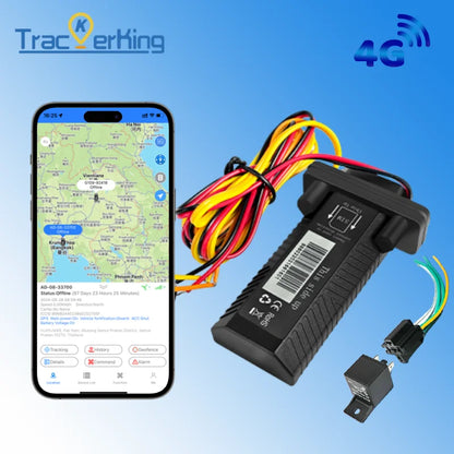 GPS Tracker ST-901 4G Vehicle Tracking Device Trackerking Waterproof Motorcycle Car GPS GSM SMS with Real Time Tracking