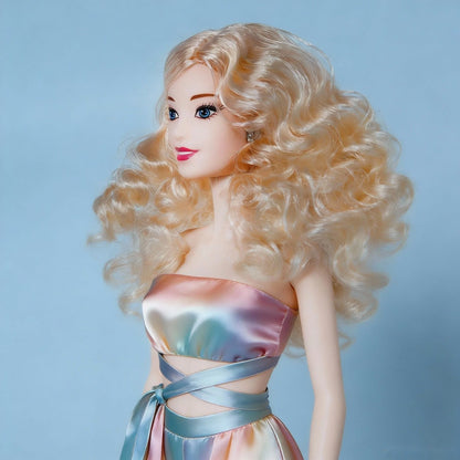 12.6 Inch 1/6 Fashion BJD MJD Supermodel Doll Ball Jointed Posable Collectible Realistic Hair NoClothes