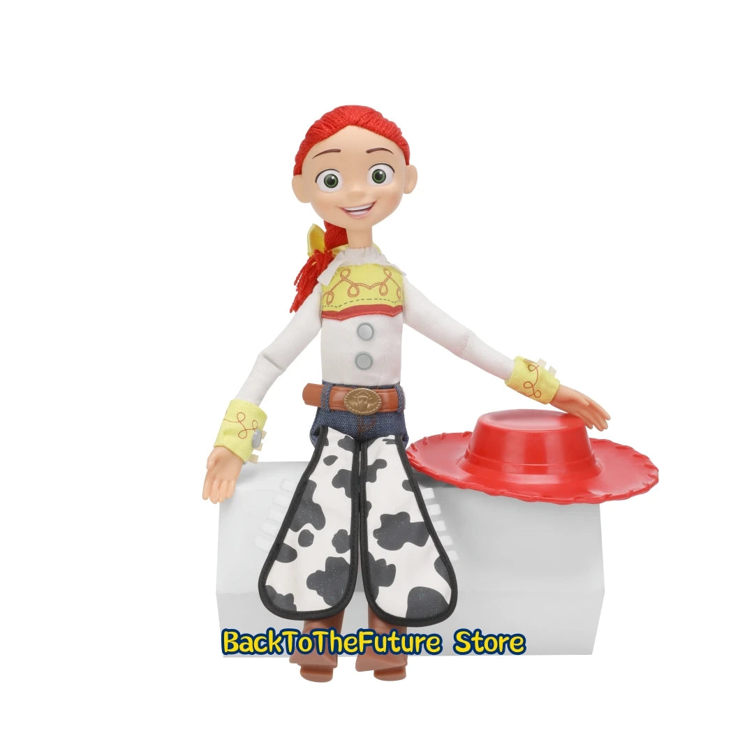 Disney 4 Talking Woody Jessie Action Figures Anime Decoration Collection Speak Sound Toy Model Gift