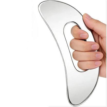 Stainless Steel Gua Sha Massage Tool Muscle Scraper for Soft Tissue Mobilization IASTM Physical Therapy & Myofascial Release