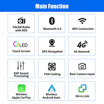 ESSGOO 7 9 10" Car Radio Android Auto Carplay Car Stereo Multimedia Player Universal WIFI GPS Autoradio Car Intelligent Systems