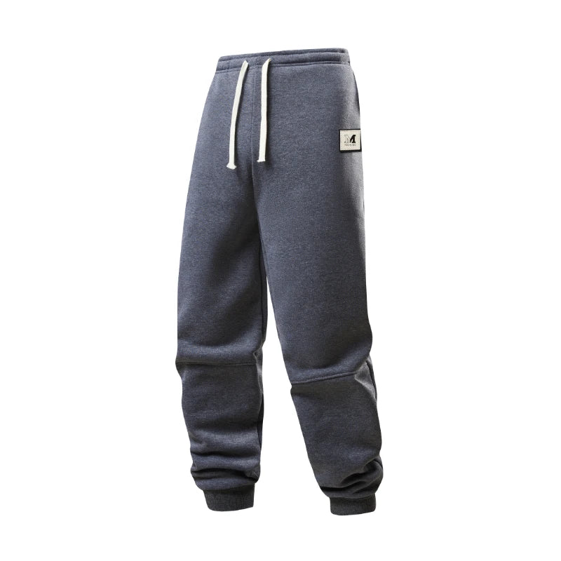 Mens Sweatpants Casual Fashion Sports Pants Gym Fleece Lined Trousers Men Jogger Sweatpants Running Workout Jogging Long Pants