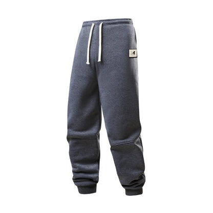 Mens Sweatpants Casual Fashion Sports Pants Gym Fleece Lined Trousers Men Jogger Sweatpants Running Workout Jogging Long Pants