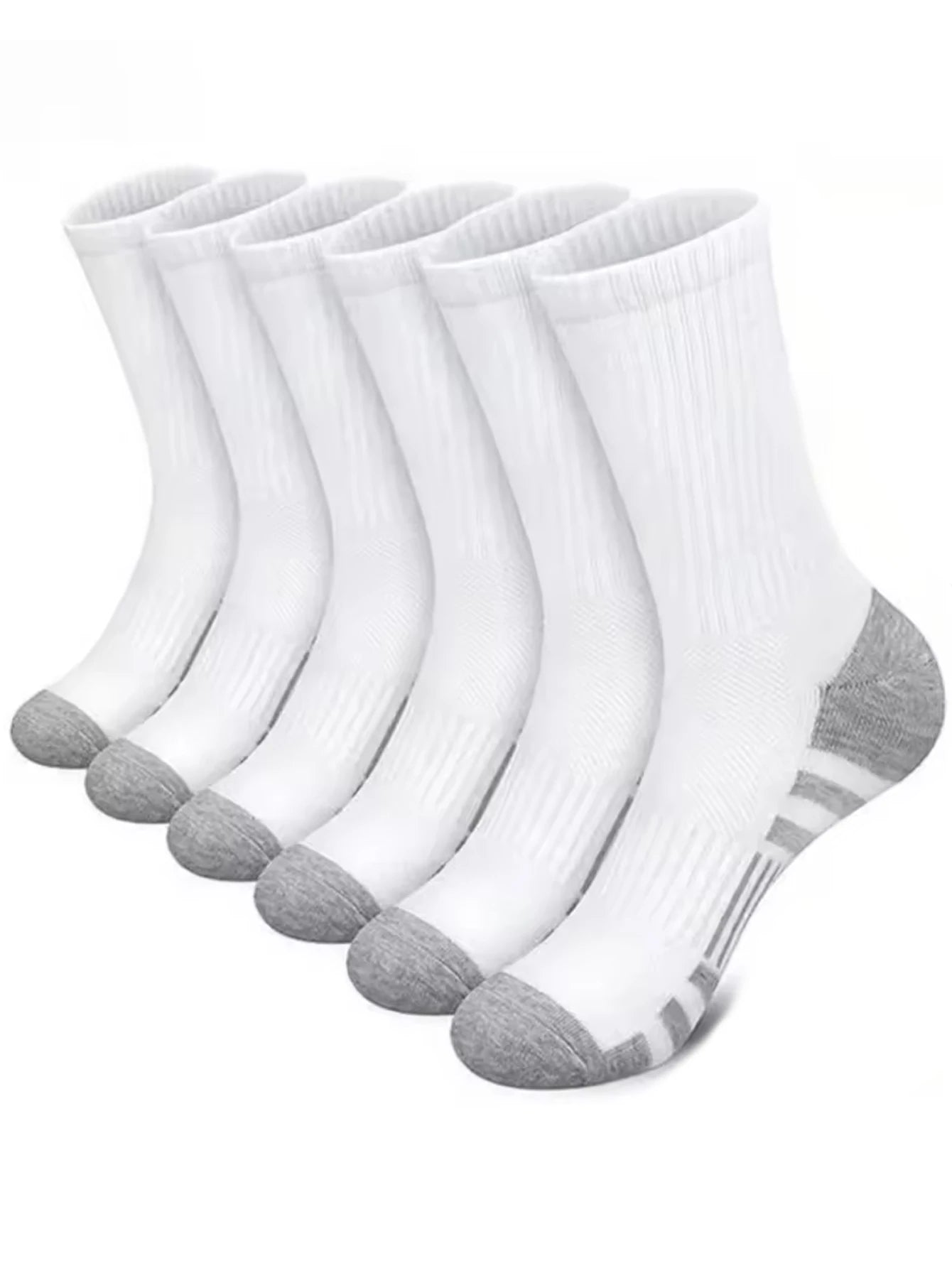 Men's Running Socks 10/30 Pairs Soft Comfortable Summer Sweat Wicking Breathable Basketball Sports Socks for Active Lifestyle
