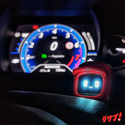 2025 Genuine 3rd Generation Mochi Car Robot Car Mood Parts Universal  Interior Voice Start Car Decoration Gifts Adult toys