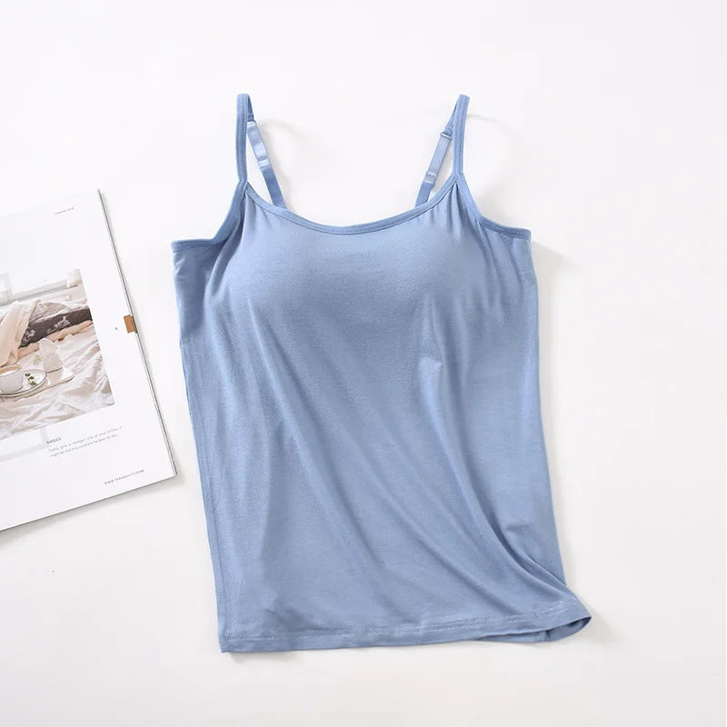 NHKDSASA Seamless Lingerie Women Vest Solid Crop Top Push Up Padded Bralette Woman Vest Basic Comfortable Soft Underwear 4XL