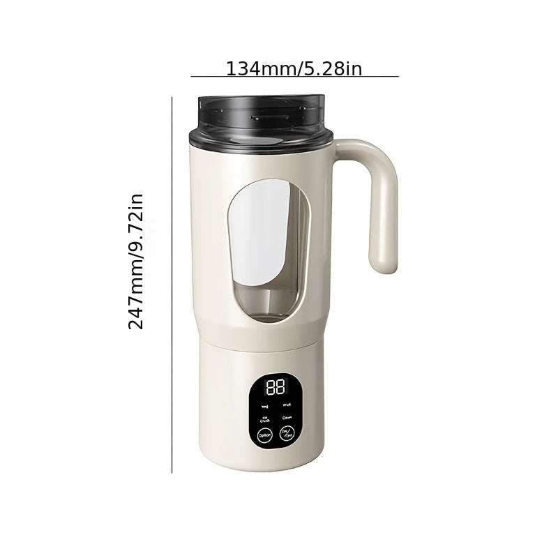 New Portable Juice Maker Blender for Shakes Smoothie 580ML Durable Juicer Steel Blades 2 in 1 Blender Bottle Smoothie Extractor