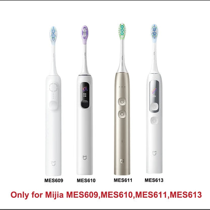 Original Replacement Brush Heads for  Xiaomi Mijia Electric Toothbrush MES609/610 Pro Sonic Sweep Vibration Toothbrush Head 3PCS