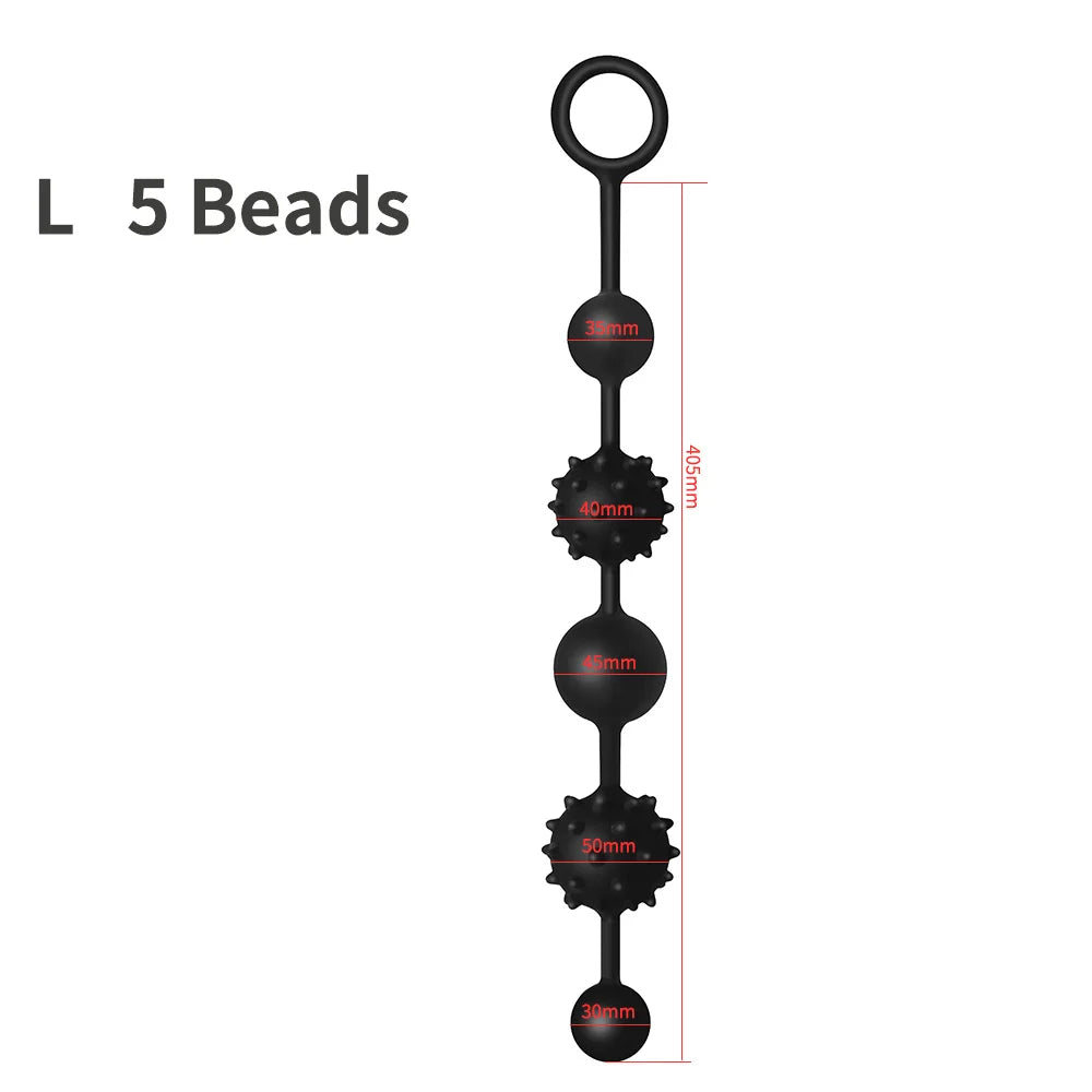 Silicone Anal Beads Dilator,Big Annals Balls,Long Ass Anus But Butt Plug,Analplug Buttplug Butplug,Analsex Prostate Sex Toys