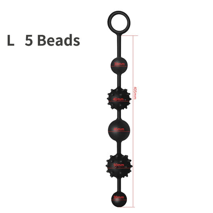 Silicone Anal Beads Dilator,Big Annals Balls,Long Ass Anus But Butt Plug,Analplug Buttplug Butplug,Analsex Prostate Sex Toys