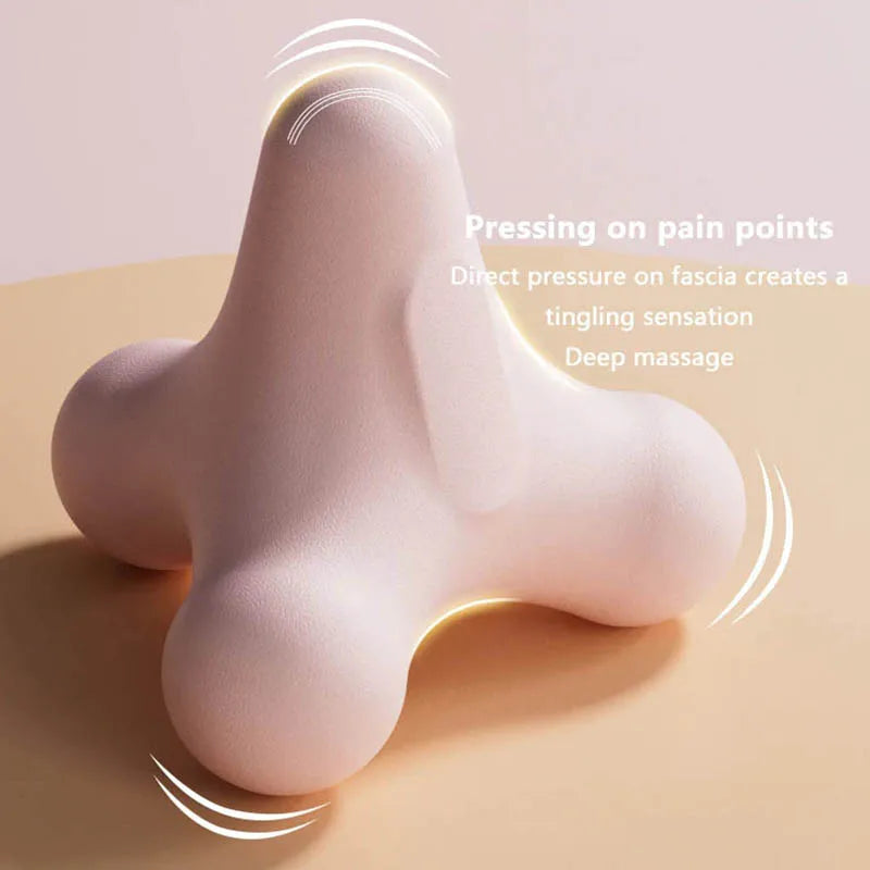 4 Corner Fascia Massage Ball Muscle Relief Tool For Neck Shoulder Back Waist Foot Yoga Fitness Relaxation Meridian Fitness Ball