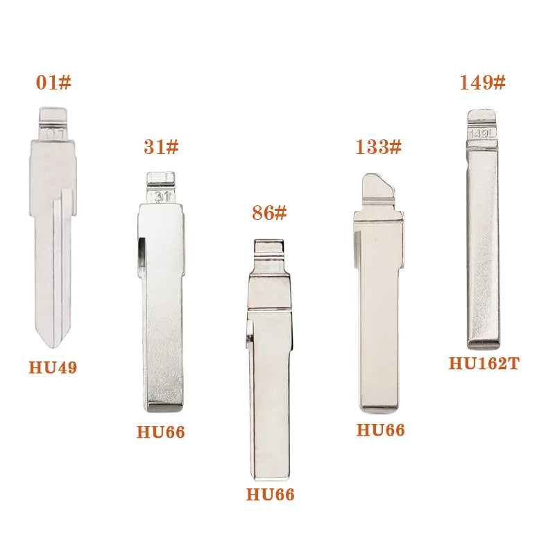 Remote Flip Key Blank Blade HU49 HU66 HU162T Universal Replacement Car Key For VW Santana Jetta Passat Bora Golf Seat Audi Skoda