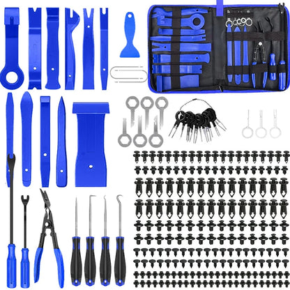 Hand-held Disassembly Tools Car Trim Removal Tool Panel Door Audio Trim Removal Kit Auto Clip Pliers Fastener Remover Set