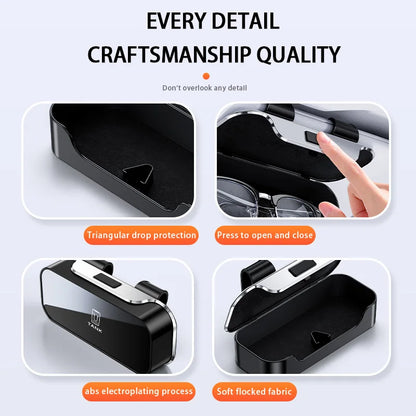 For WEY TANK 500 700 2022-2025 TANK 300 400 Car Interior Accessories Glasses Holder Clip Box Car Visor Sunglasses Glasses Case