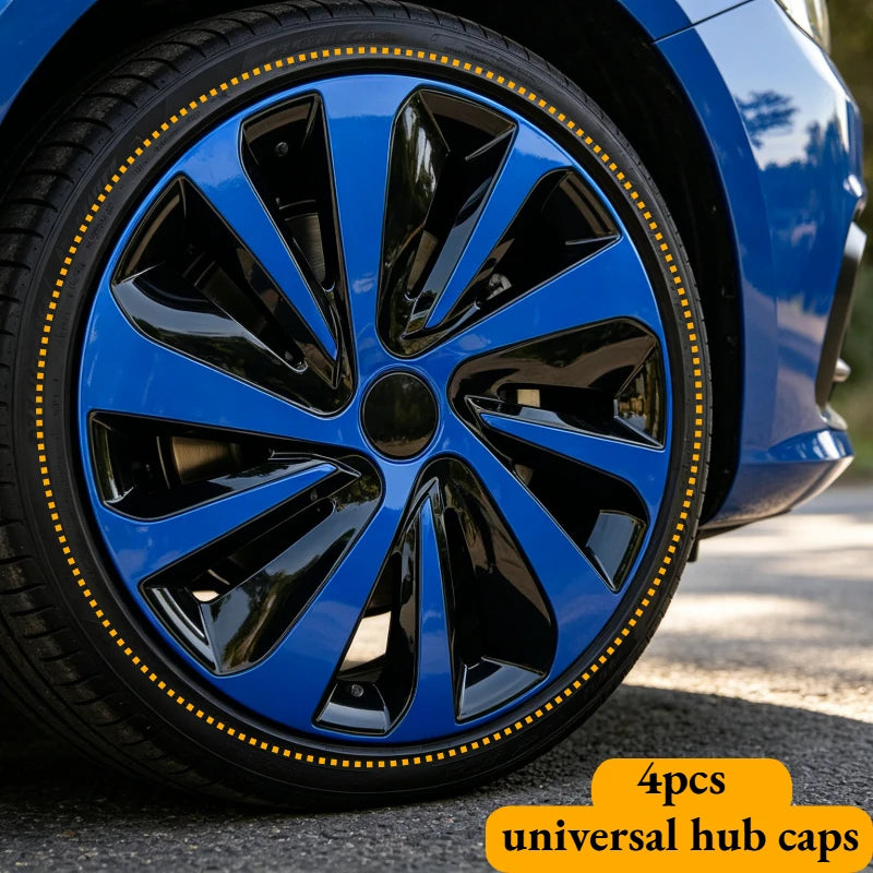 Universal R14/15/16 Inch Car Iron Steel Wheel Hubcaps Trim Car Replacement Tires Wheel Cover Caps for Iron Steel Wheel 4pcs/set