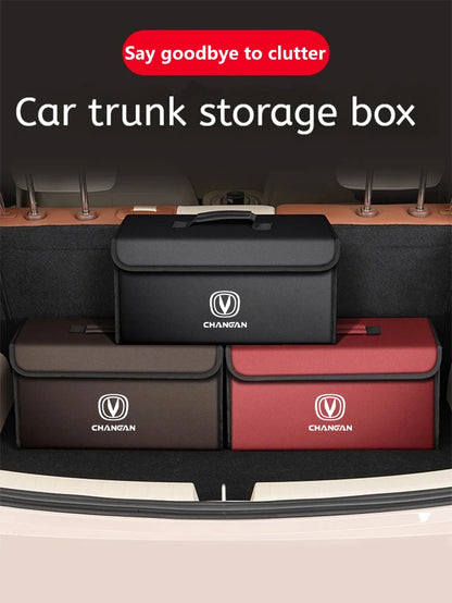 Car Trunk Storage Box Organizer Stowing Tidying Container Bag For CHANGAN UNI-T UNI-K UNI-V CS75PLUS CS55 EADO PLUS CS35 CS55