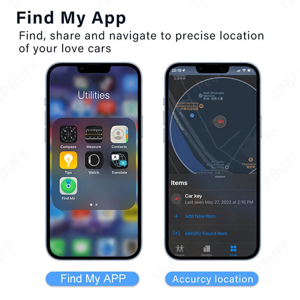 Google Find My Car OBD For iPhone Android & IOS  Compatible With All Car OBD Locators Monitoring Tracker Anti-lost Free App Fin