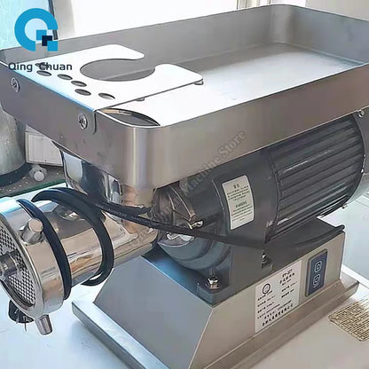Meat Grinder Machine Electric Powerful Fish Mincer 2200W Stainless Steel Commercial Household Sausage Filler Maker