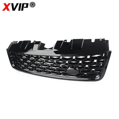 XVIP Honeycomb Style Black Upper Grille Mesh Vent Trim Car Exterior Accessories For Land Rover Discovery Sport L550 2015-2019