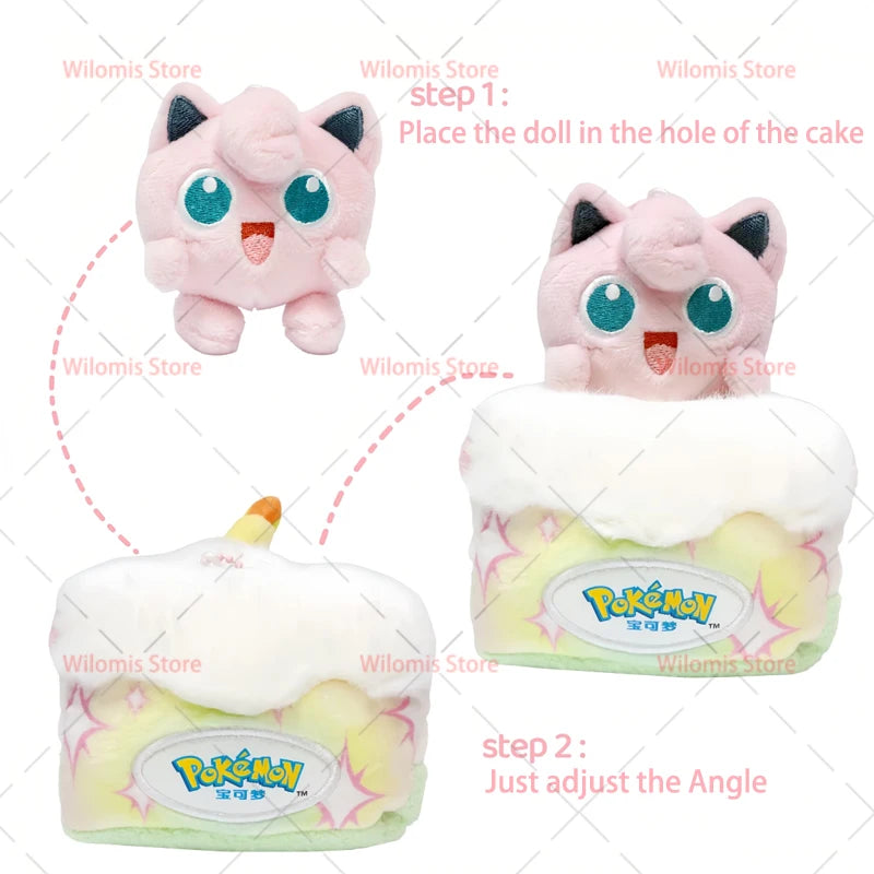 34 Styles Pokemon Plush Keychain Cartoon Toys Pikachu Eevee Charmander Squirtle Mew Snorlax Jigglypuff Doll Kids Kawai Toy Gift