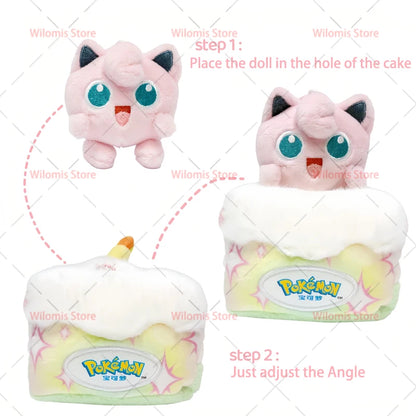 34 Styles Pokemon Plush Keychain Cartoon Toys Pikachu Eevee Charmander Squirtle Mew Snorlax Jigglypuff Doll Kids Kawai Toy Gift