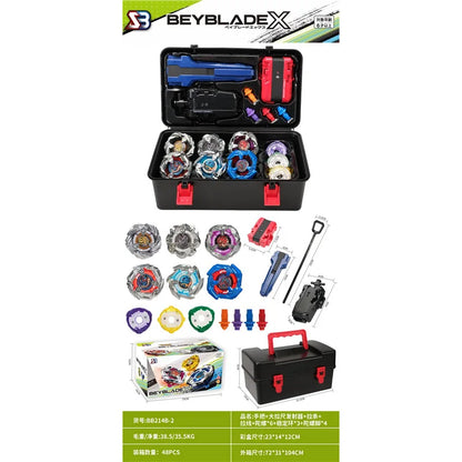 New alloy gyro attack suit with two-way transmitter combat gyro tool storage box gift Hurricane CX BX alloy gyro vs PK game.