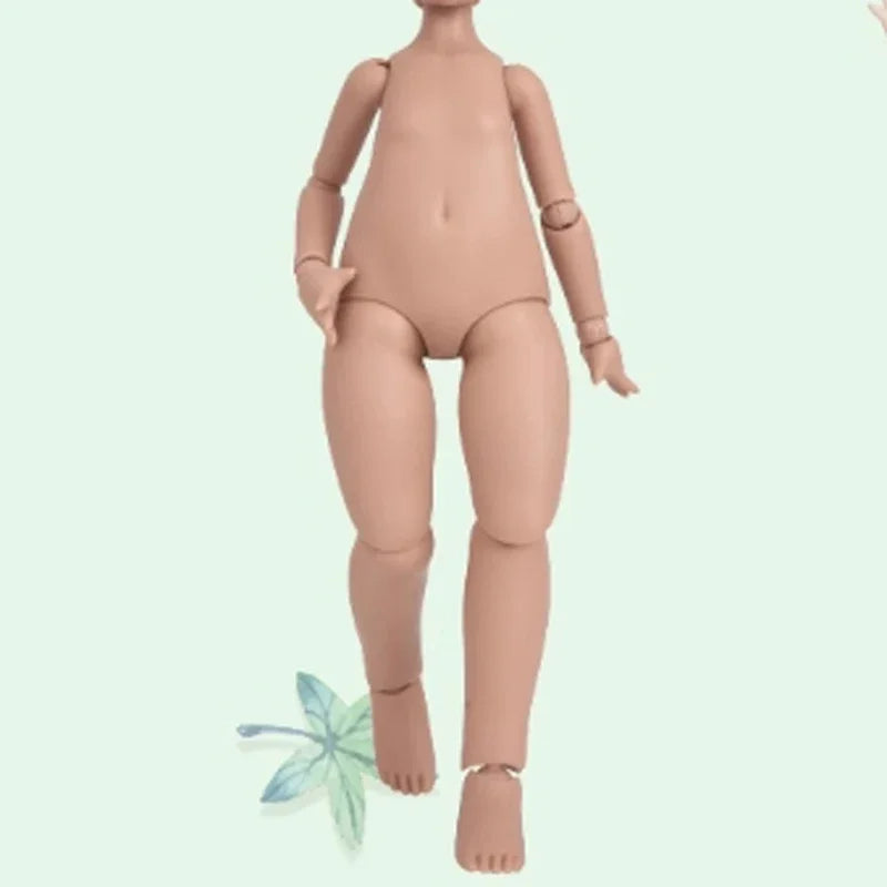 Original 1/4 Imomodoll Doll 2.0 Version White/Tan Skin Soft Rubber Original MJD BJD Body Head Girl Toys Birthday Gift,No Clothes