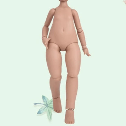 Original 1/4 Imomodoll Doll 2.0 Version White/Tan Skin Soft Rubber Original MJD BJD Body Head Girl Toys Birthday Gift,No Clothes