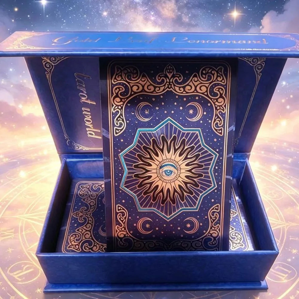 12*7cm for Divination & Fortune Telling - Luxury Durable Deck Rana George Lenormand Oracle Cards 40 Pcs Waterproof PET Cards