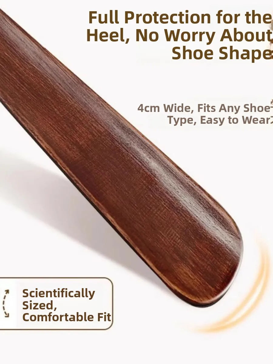 Long Handle Shoe Horn Elderly No Bending Waist Shoe Insertion Device Easy to Use Home Daily Shoe Care Tool Extended Length