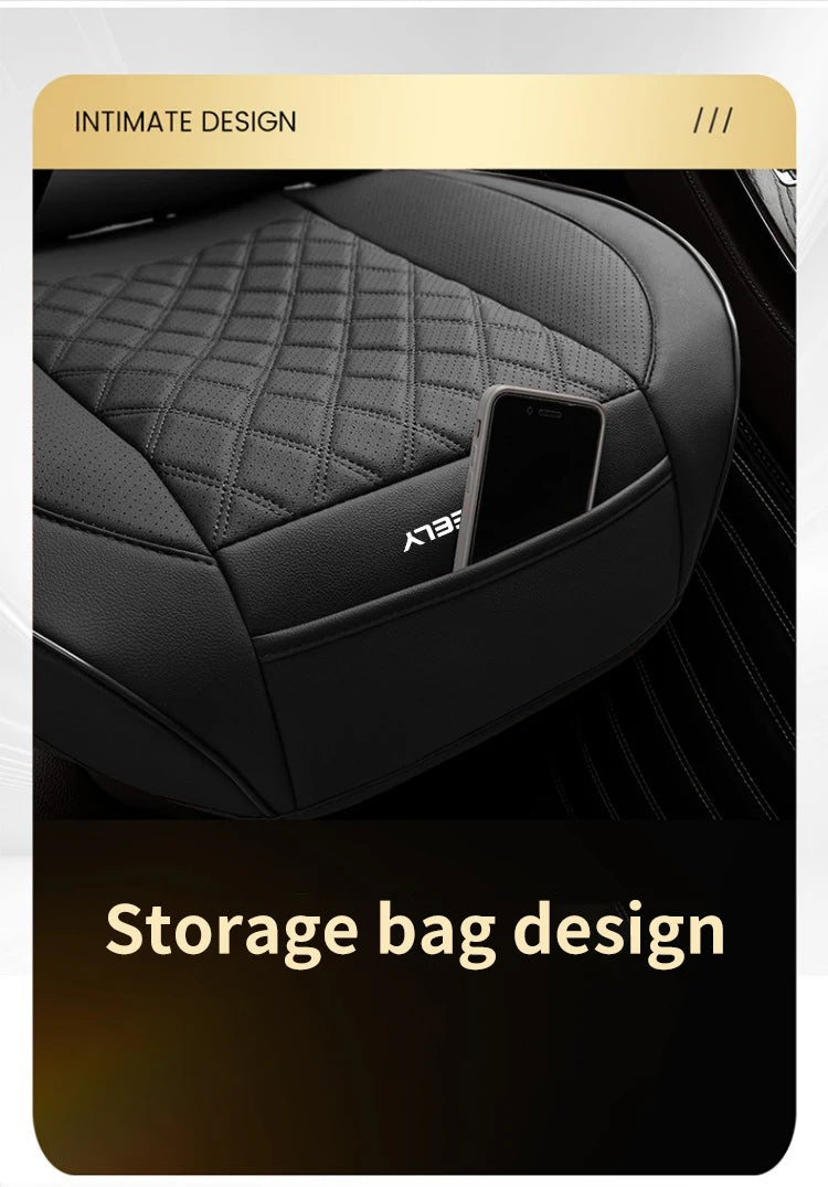 Car seat cover For Geely Atlas Coolray Emgrand GX3 EC7 GC6 EC8 EX7 CK Car Seat Protection Pad Rear Seat Cushion protection Cover