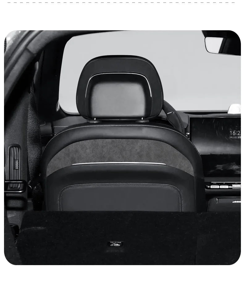 For ZEEKR 7X 2025 Super Suede Interior Accessory, Car Central Control Sliding Cover Panel Steering Wheel Decal Air Outlet Trim