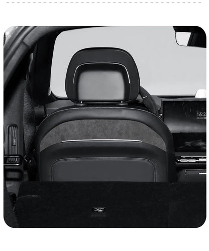 For ZEEKR 7X 2025 Super Suede Interior Accessory, Car Central Control Sliding Cover Panel Steering Wheel Decal Air Outlet Trim