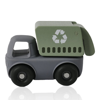 Baby Silicone Car Toys Montessori Baby Things Silicone Baby Teether Toy Car  0 12 Months Newborn Educational Toy Silicone Blocks