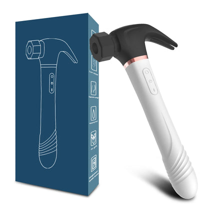 Hammer Vibrator Multifunctional Sex Machine G Spot Stimulation Telescopic Dildo Vaginal Massage Clit Sucking Female Masturbator