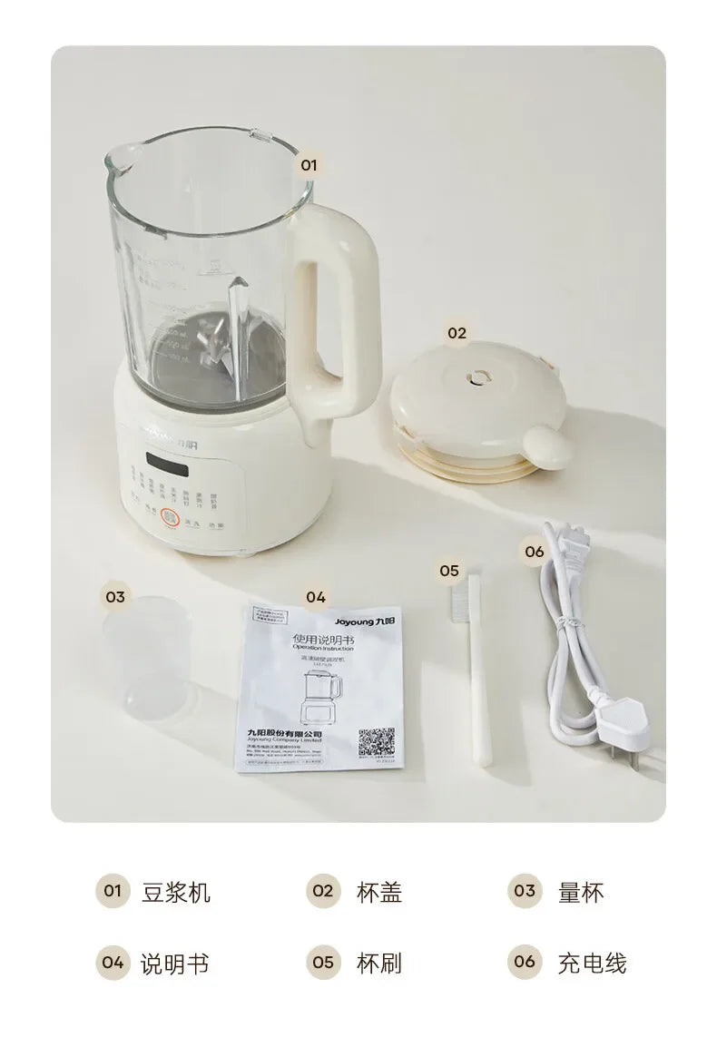 Joyoung D135 1.2L Soy Milk Maker with One-Touch Cleaning and Appointment Function 220V
