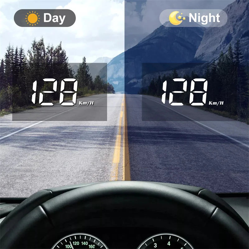 Heads Up Display Automotive Universal Tuning Portable HD Car Display M3 HUD Head-Up Display Obd2 Trip Computer Speed Projector