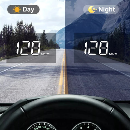 Heads Up Display Automotive Universal Tuning Portable HD Car Display M3 HUD Head-Up Display Obd2 Trip Computer Speed Projector