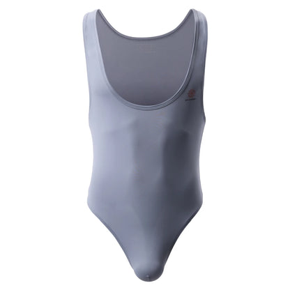 BRAVE PERSON Men's Stretchy Bodysuits One-piece Shapers Slim Fit Singlet Leotard for Body Building Fitness Underwear