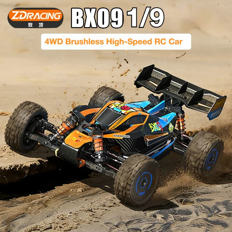 ZD RACING 1:9 BX09 Remote Control Electric 4WD Brushless 3S 4S 85KM/H High Speed Drift Car Off-Road Vehicle Buggy RTR Toy Car