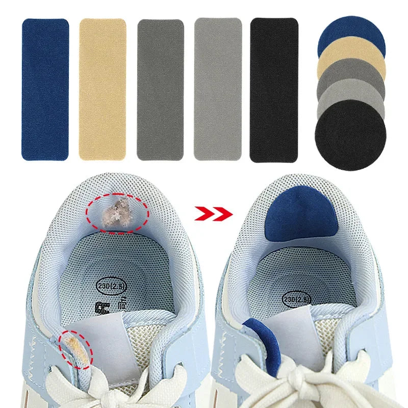 6pcs Sports Shoe Patches Shoes Damaged Side Edges Inner lining Sticker Shoe Heel Wear Repair Patch Foot Care products