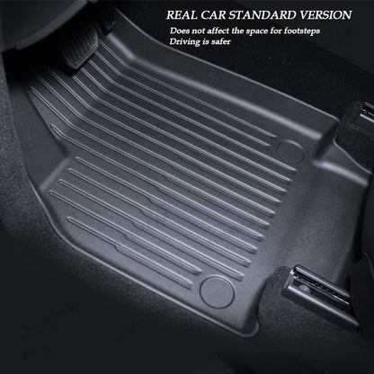 Custom TPE Car Floor Mats For Tesla Model YL Full Coverage Waterproof Anti-slip Durable All Weather Auto Foot Liners Car Interio