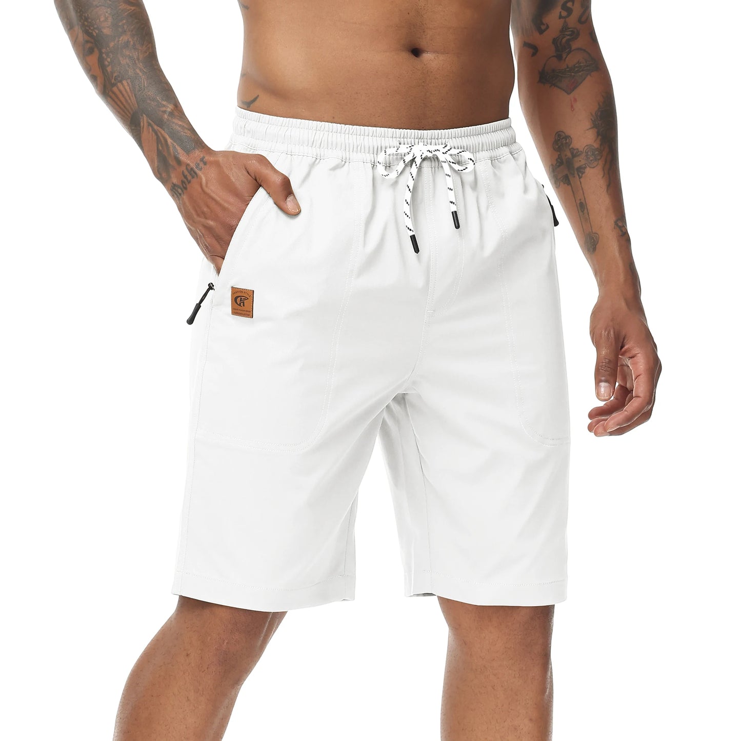 Summer Fitness Training Cargo Shorts, Men's Sweatpants Jogging Athletic Pants Tactical Casual Shorts Pants