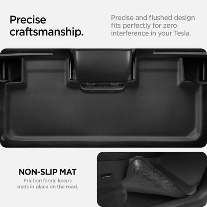 XPE Floor Mats Cargo Liner for Tesla Model Y Juniper / Launch 2025 2026 All Weather Anti Slip Waterproof Floor Liner Boot Mats