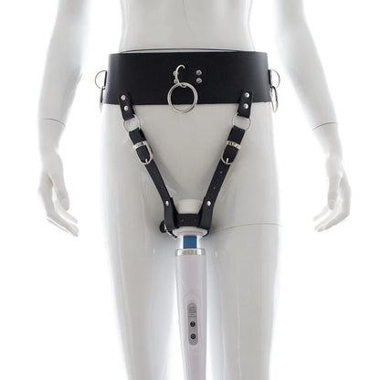 Women Bdsm Bondage Restraints Harness Erotic Sex Toy Forced Orgasm Belt Female Chastity Belt Wear Fixing Trap Strapon Underwear