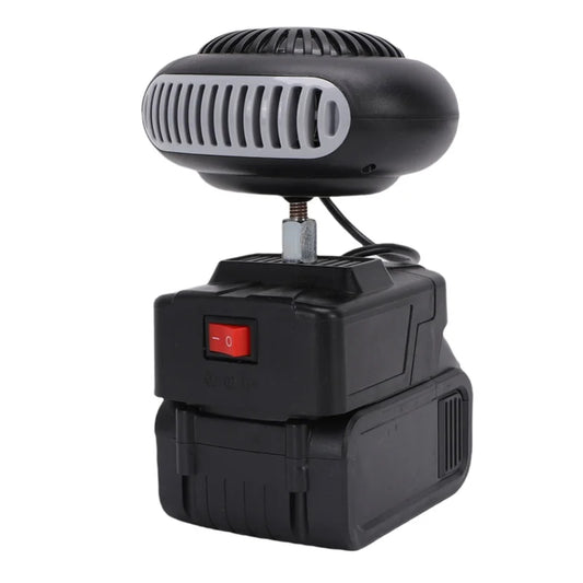 Portable Cordless Heater Fan For Car Defogging Office Indoor Use Battery Powered Quiet Space Warmer