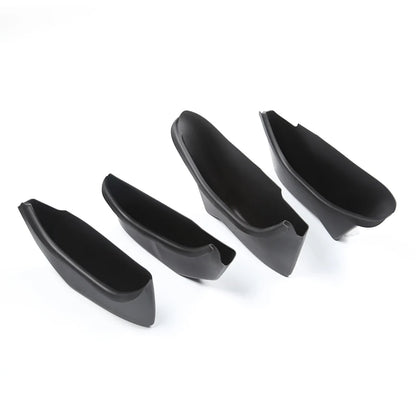 For Tesla Model Y Juniper 2025 Launch 2026 Door Side Storage Box TPE Front Rear All-Inclusive Organizer Modification Accessories