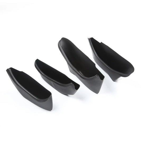 For Tesla Model Y Juniper 2025 Launch 2026 Door Side Storage Box TPE Front Rear All-Inclusive Organizer Modification Accessories