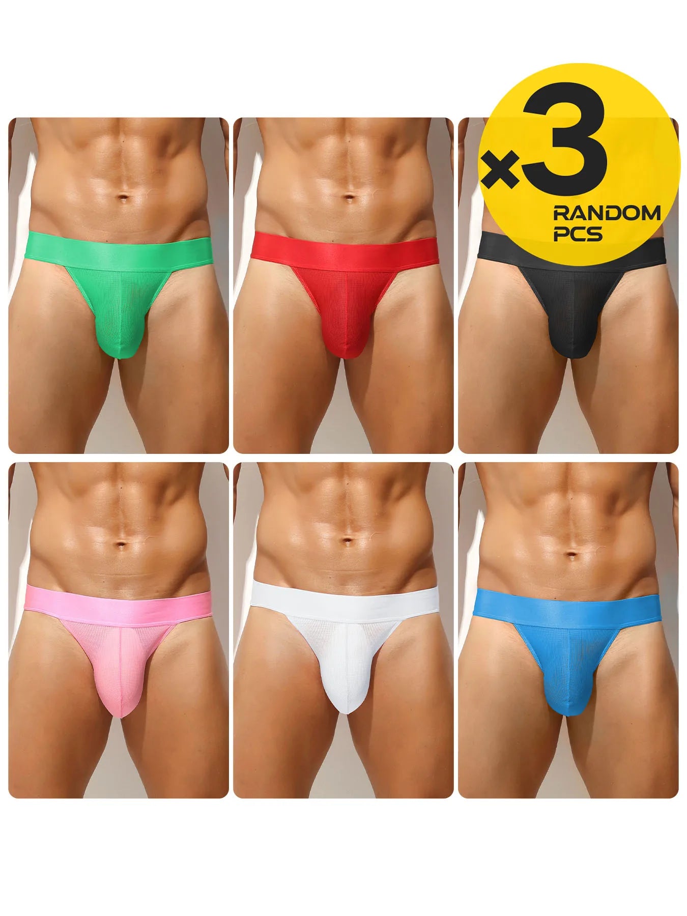 Man Bikini Underwear Modal Sexy Men Briefs U Convex Panties calzoncillos hombre cueca Underpants hombre Lingerie 2/3/4PCS S-XL